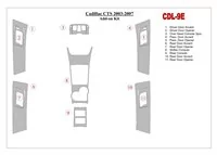 Cadillac CTS 2003-2007 additional kit Interior BD Dash Trim Kit - 1 - Interior Dash Trim Kit Cadillac CTS 2003-2007 additional kit Interior BD Dash Trim Kit - 1 - Interior Dash Trim Kit