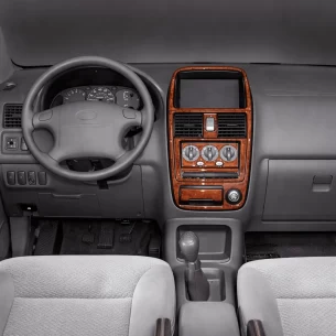 Kia Carens 10.00-06.02 3D Interior Dashboard Trim Kit Dash Trim Dekor 7-Parts