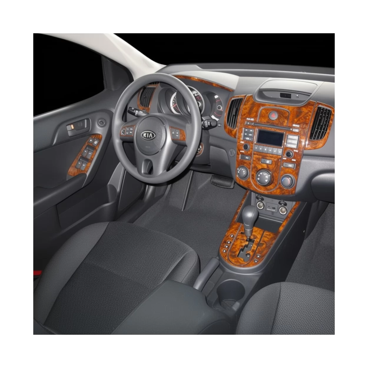 KIA Cerato 2010-2011 Full Set, Sedan Interior BD Dash Trim Kit