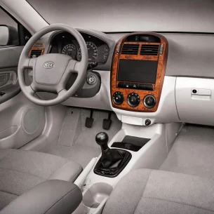 Kia Cerato LX Sedan 05.04-03.07 3D Interior Dashboard Trim Kit Dash Trim Dekor 8-Parts