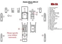 Mazda Tribute 2008-UP Full Set Interior BD Dash Trim Kit - 1 - Interior Dash Trim Kit Mazda Tribute 2008-UP Full Set Interior BD Dash Trim Kit - 1 - Interior Dash Trim Kit