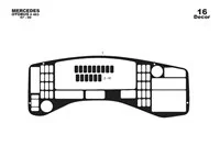 Mercedes 0 403 01.93-01.00 3D Interior Dashboard Trim Kit Dash Trim Dekor 16-Parts - 1 - Interior Dash Trim Kit Mercedes 0 403 01.93-01.00 3D Interior Dashboard Trim Kit Dash Trim Dekor 16-Parts - 1 - Interior Dash Trim Kit