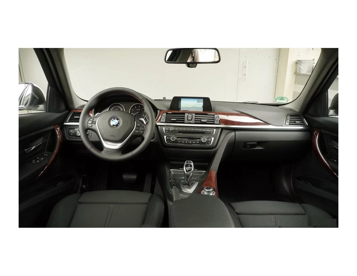 BMW 3 Series F30 01.2012 3D Interior Dashboard Trim Kit Dash Trim Dekor 21-Parts - 1 - Interior Dash Trim Kit