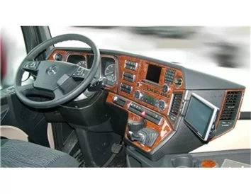 Mercedes Actros Antos 09.2011 3D Interior Dashboard Trim Kit Dash Trim Dekor 20-Parts - 1 - Interior Dash Trim Kit