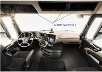 Mercedes Actros Antos 09.2011 3D Interior Dashboard Trim Kit Dash Trim Dekor 6-Parts - 1 - Interior Dash Trim Kit Mercedes Actros Antos 09.2011 3D Interior Dashboard Trim Kit Dash Trim Dekor 6-Parts - 1 - Interior Dash Trim Kit