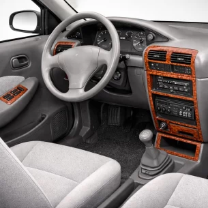 Kia Sephia 09.93-05.95 3D Interior Dashboard Trim Kit Dash Trim Dekor 12-Parts