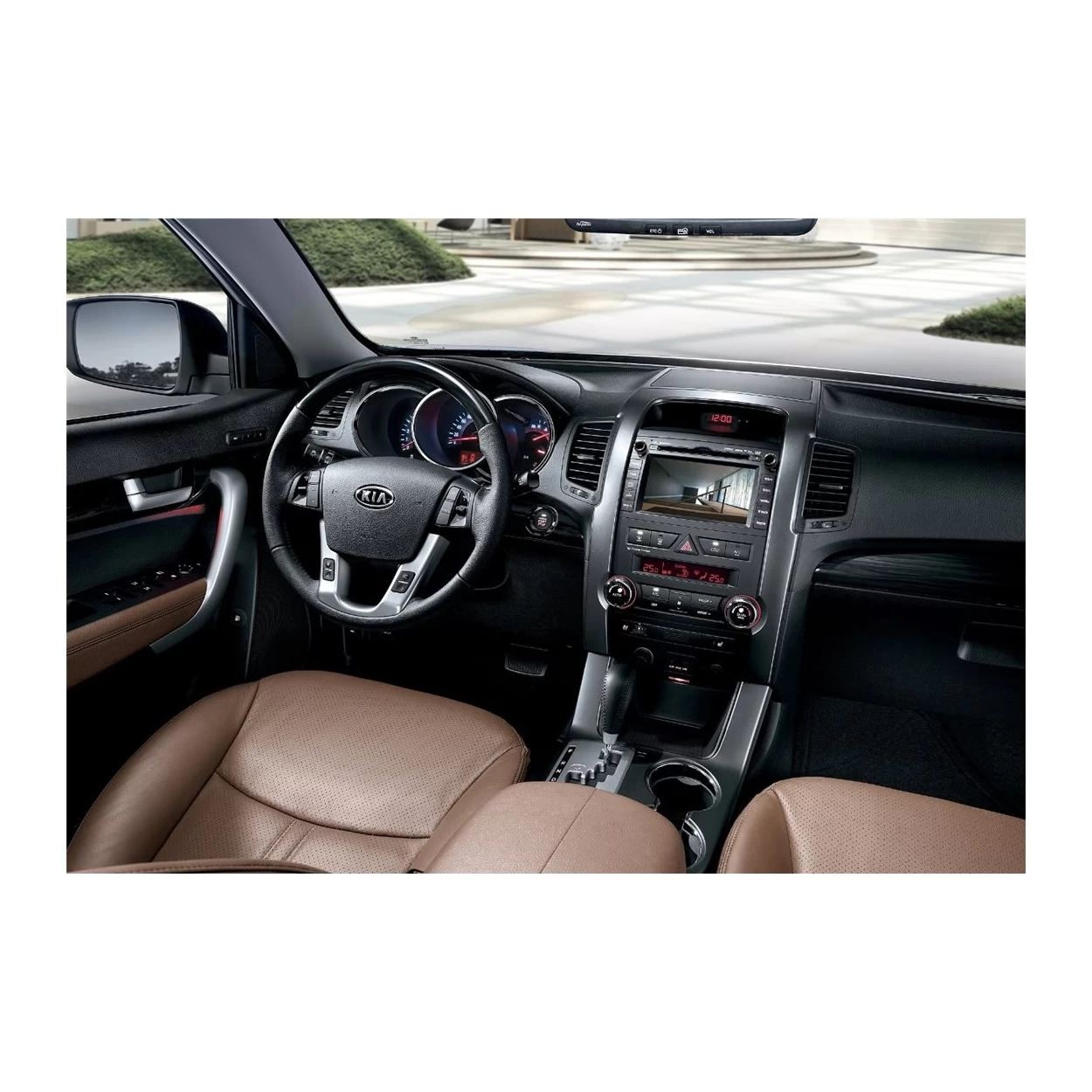 Kia Sorento 01.2011 3D Interior Dashboard Trim Kit Dash Trim Dekor 10-Parts