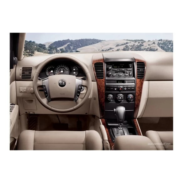 Kia Sorento 07.07-12.10 3D Interior Dashboard Trim Kit Dash Trim Dekor 7-Parts