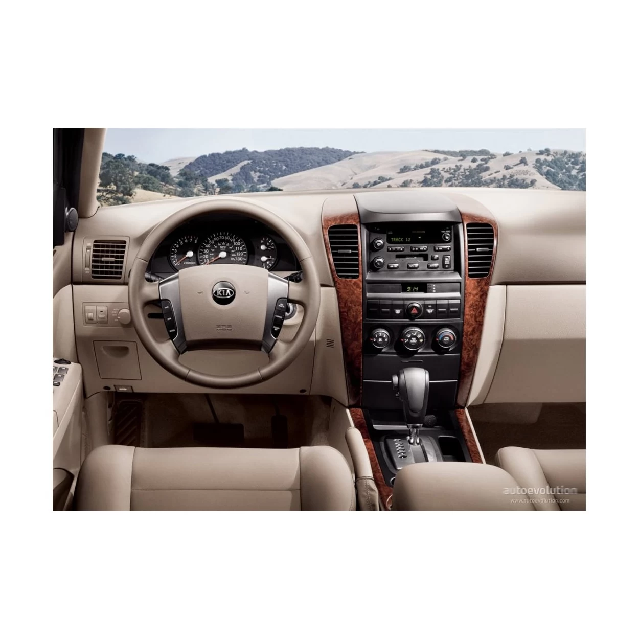 Kia Sorento 07.07-12.10 3D Interior Dashboard Trim Kit Dash Trim Dekor 7-Parts