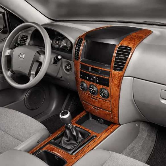 Kia Sorento 09.02-06.07 3D Interior Dashboard Trim Kit Dash Trim Dekor 13-Parts