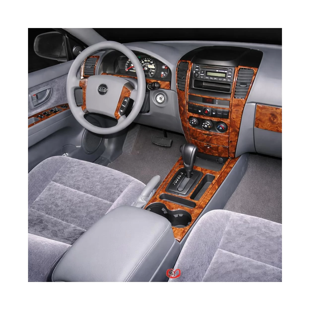 Kia Sorento 2005-2006 Full Set Interior BD Dash Trim Kit
