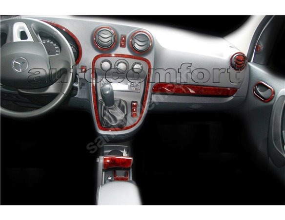 Mercedes ML-Class W164 01.2010 3M 3D Car Tuning Interior Tuning Interior Customisation UK Right Hand Drive Australia Dashboard T