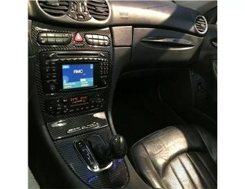 Mercedes Benz CLK 1998-2002 Full Set, Folding roof-Cabrio Interior Dash Trim Kit - 4 - Interior Dash Trim Kit