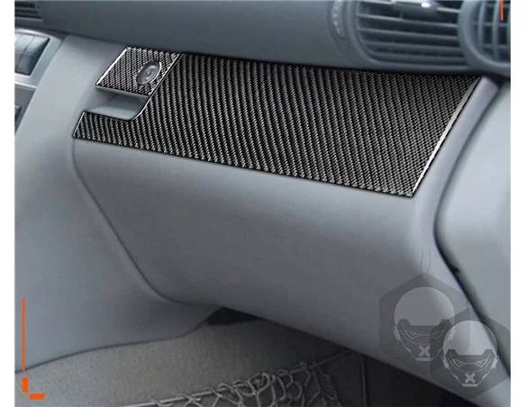 Mercedes Benz CLK 2003-UP Full Set Interior BD Dash Trim Kit