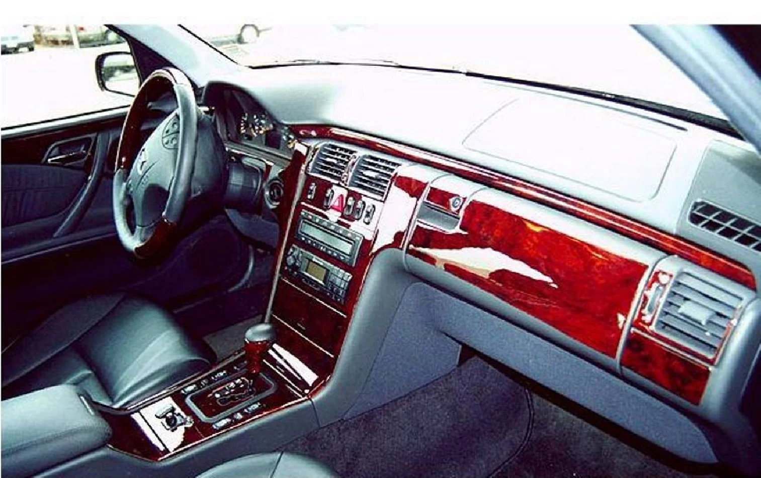 Mercedes Benz E Class W210 1998-2002 Full Set Interior BD Dash Trim Kit - 1 - Interior Dash Trim Kit