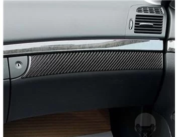 Mercedes Benz E Class W211 2003-UP Full Set Interior BD Dash Trim Kit - 9 - Interior Dash Trim Kit