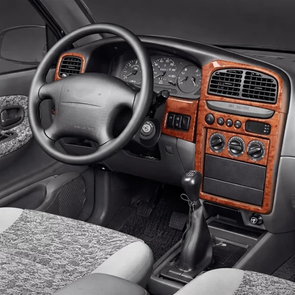 Kia Sportage 1998-2000 Full Set, Automatic Gear Interior BD Dash Trim Kit