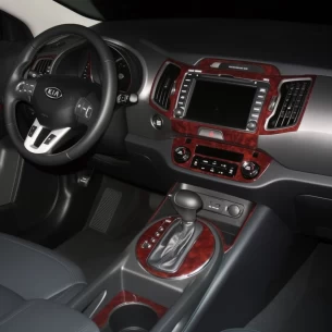 KIA Sportage 2011-UP Full Set, Without NAVI system Interior BD Dash Trim Kit