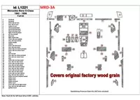Mercedes Benz S Class W140 1992-1996 Full Set, Cover All OEM Wood Kit Interior BD Dash Trim Kit - 1 - Interior Dash Trim Kit Mercedes Benz S Class W140 1992-1996 Full Set, Cover All OEM Wood Kit Interior BD Dash Trim Kit - 1 - Interior Dash Trim Kit