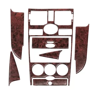 Lada Priora 03.2007 3D Interior Dashboard Trim Kit Dash Trim Dekor 7-Parts