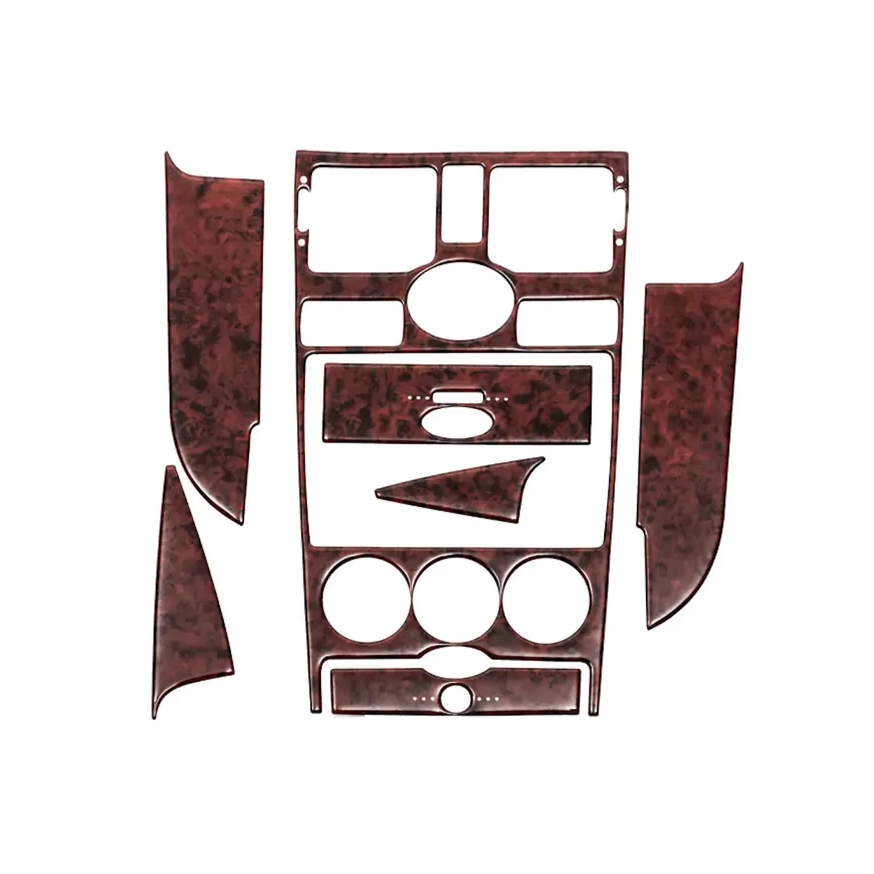 Lada Priora 03.2007 3D Interior Dashboard Trim Kit Dash Trim Dekor 7-Parts