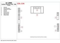 Cadillac Fleetwood 1993-1996 Full Set Interior BD Dash Trim Kit - 1 - Interior Dash Trim Kit Cadillac Fleetwood 1993-1996 Full Set Interior BD Dash Trim Kit - 1 - Interior Dash Trim Kit