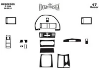 Mercedes C-Class W204 01.2006 3D Interior Dashboard Trim Kit Dash Trim Dekor 17-Parts - 2 - Interior Dash Trim Kit Mercedes C-Class W204 01.2006 3D Interior Dashboard Trim Kit Dash Trim Dekor 17-Parts - 2 - Interior Dash Trim Kit