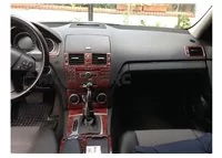 Mercedes C-Class W204 2007–2014 3D Interior Dashboard Trim Kit Dash Trim Dekor 46-Parts - 1 - Interior Dash Trim Kit Mercedes C-Class W204 2007–2014 3D Interior Dashboard Trim Kit Dash Trim Dekor 46-Parts - 1 - Interior Dash Trim Kit