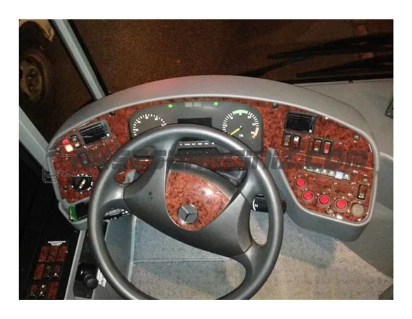 Mercedes Connecto 01.2013 3D Interior Dashboard Trim Kit Dash Trim Dekor 52-Parts - 1 - Interior Dash Trim Kit