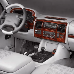 Land Rover Discovery II TD5 10.98-12.04 3D Interior Dashboard Trim Kit Dash Trim Dekor 24-Parts