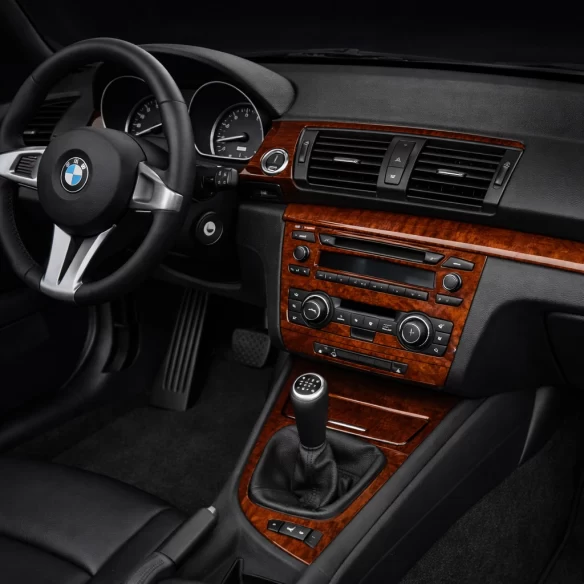 BMW 1 Series E81 E88 2004-2011 3D Interior Dashboard Trim Kit Dash Trim Dekor 11-Parts