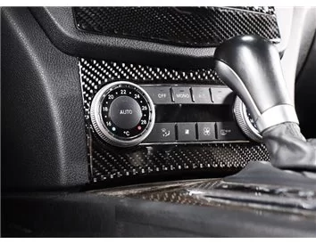 Mercedes SLK (R171) 2004-2010 3D Interior Dashboard Trim Kit Dash Trim Dekor 18-Parts