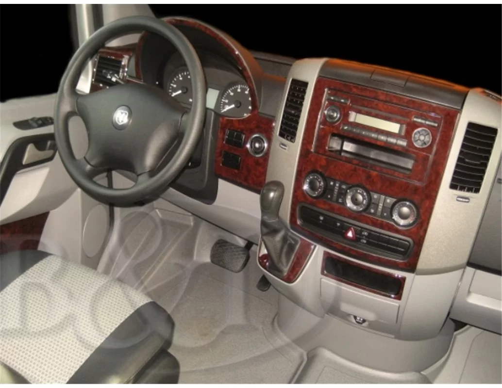 Mercedes Sprinter 2007-2010 Full Set Interior BD Dash Trim Kit - 1 - Interior Dash Trim Kit