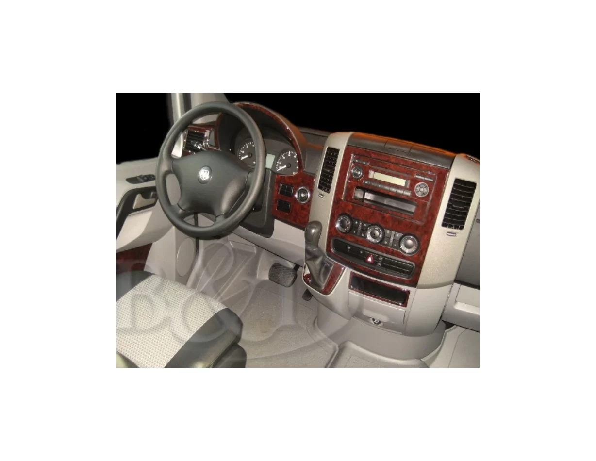 Mercedes Sprinter 2007-2010 Full Set Interior BD Dash Trim Kit - 1 - Interior Dash Trim Kit