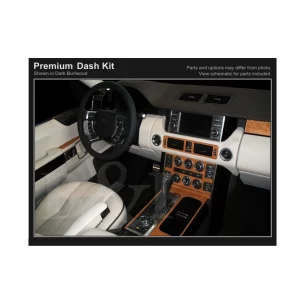 Land Rover Range Rover L322 2007-2009 Full Set, Automatic Gear Interior BD Dash Trim Kit