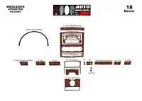 Mercedes Sprinter W906 04.2006 3D Interior Dashboard Trim Kit Dash Trim Dekor 18-Parts - 2 - Interior Dash Trim Kit Mercedes Sprinter W906 04.2006 3D Interior Dashboard Trim Kit Dash Trim Dekor 18-Parts - 2 - Interior Dash Trim Kit