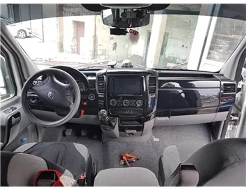 Mercedes Sprinter W906 04.2015 3D Interior Dashboard Trim Kit Dash Trim Dekor 51-Parts - 3 - Interior Dash Trim Kit