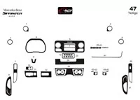 Mercedes Sprinter W907 2018 3D Interior Dashboard Trim Kit Dash Trim Dekor 47-Parts - 1 - Interior Dash Trim Kit Mercedes Sprinter W907 2018 3D Interior Dashboard Trim Kit Dash Trim Dekor 47-Parts - 1 - Interior Dash Trim Kit