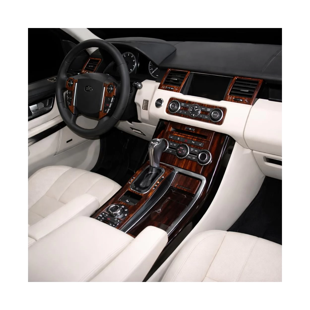 Land Rover Range Rover Sport 2010-2013 3D Interior Dashboard Trim Kit Dash Trim Dekor 30-Parts