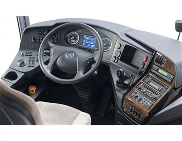 Mercedes Travego 01.2011 3D Interior Dashboard Trim Kit Dash Trim Dekor 47-Parts - 1 - Interior Dash Trim Kit