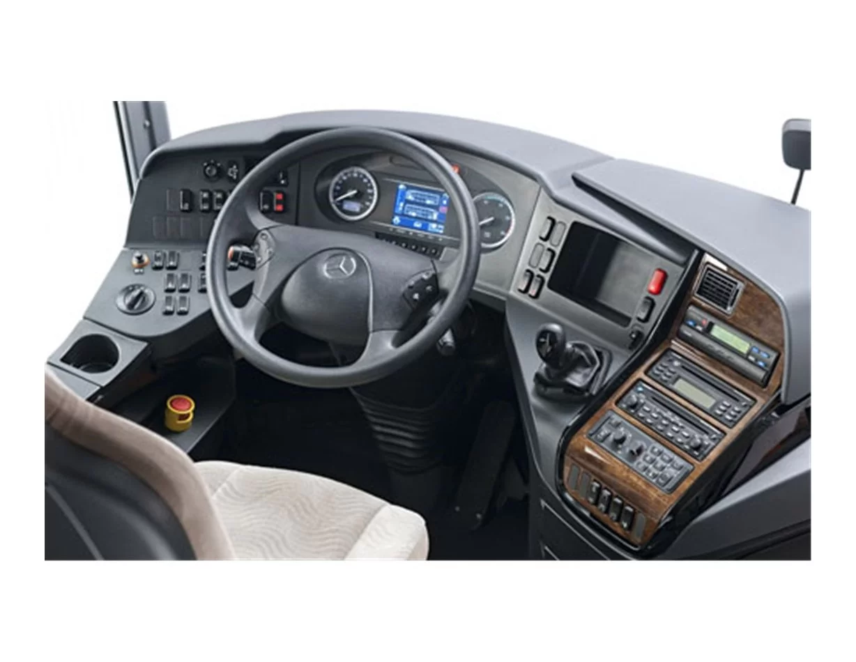 Mercedes Travego 01.2011 3D Interior Dashboard Trim Kit Dash Trim Dekor 47-Parts - 1 - Interior Dash Trim Kit
