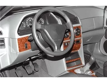 Alfa Romeo 145 146 09.94 - 03.97 3D Interior Dashboard Trim Kit Dash Trim Dekor 15-Parts - 4 - Interior Dash Trim Kit