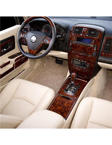 Cadillac CTS 2003-2007 Basic Set, 18 Parts set Interior BD Dash Trim Kit