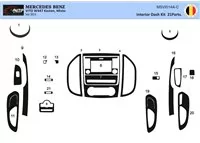 Mercedes Vito W447 01.2015 3D Interior Dashboard Trim Kit Dash Trim Dekor 21-Parts - 1 - Interior Dash Trim Kit Mercedes Vito W447 01.2015 3D Interior Dashboard Trim Kit Dash Trim Dekor 21-Parts - 1 - Interior Dash Trim Kit