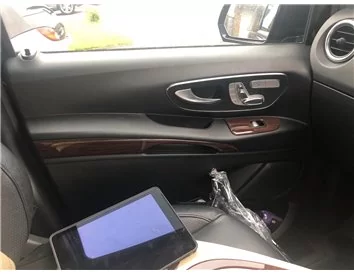 Mercedes Vito W447 01.2015 3D Interior Dashboard Trim Kit Dash Trim Dekor 21-Parts - 4 - Interior Dash Trim Kit