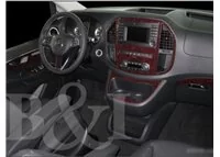 Mercedes Vito W447 01.2015 3D Interior Dashboard Trim Kit Dash Trim Dekor 38-Parts - 1 - Interior Dash Trim Kit Mercedes Vito W447 01.2015 3D Interior Dashboard Trim Kit Dash Trim Dekor 38-Parts - 1 - Interior Dash Trim Kit