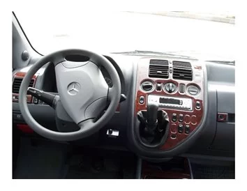 Mercedes Vito W638 V-Klasse 03.99-01.04 3D Interior Dashboard Trim Kit Dash Trim Dekor 39-Parts - 1 - Interior Dash Trim Kit