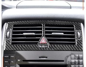Mercedes W245 B-Class 2005 – 2011 3D Interior Dashboard Trim Kit Dash Trim Dekor 16-Parts - 11 - Interior Dash Trim Kit