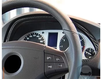 Mercedes W245 B-Class 2005 – 2011 3D Interior Dashboard Trim Kit Dash Trim Dekor 18-Parts - 10 - Interior Dash Trim Kit