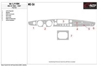 MG B 1962-1967 Full Set Interior BD Dash Trim Kit - 1 - Interior Dash Trim Kit MG B 1962-1967 Full Set Interior BD Dash Trim Kit - 1 - Interior Dash Trim Kit